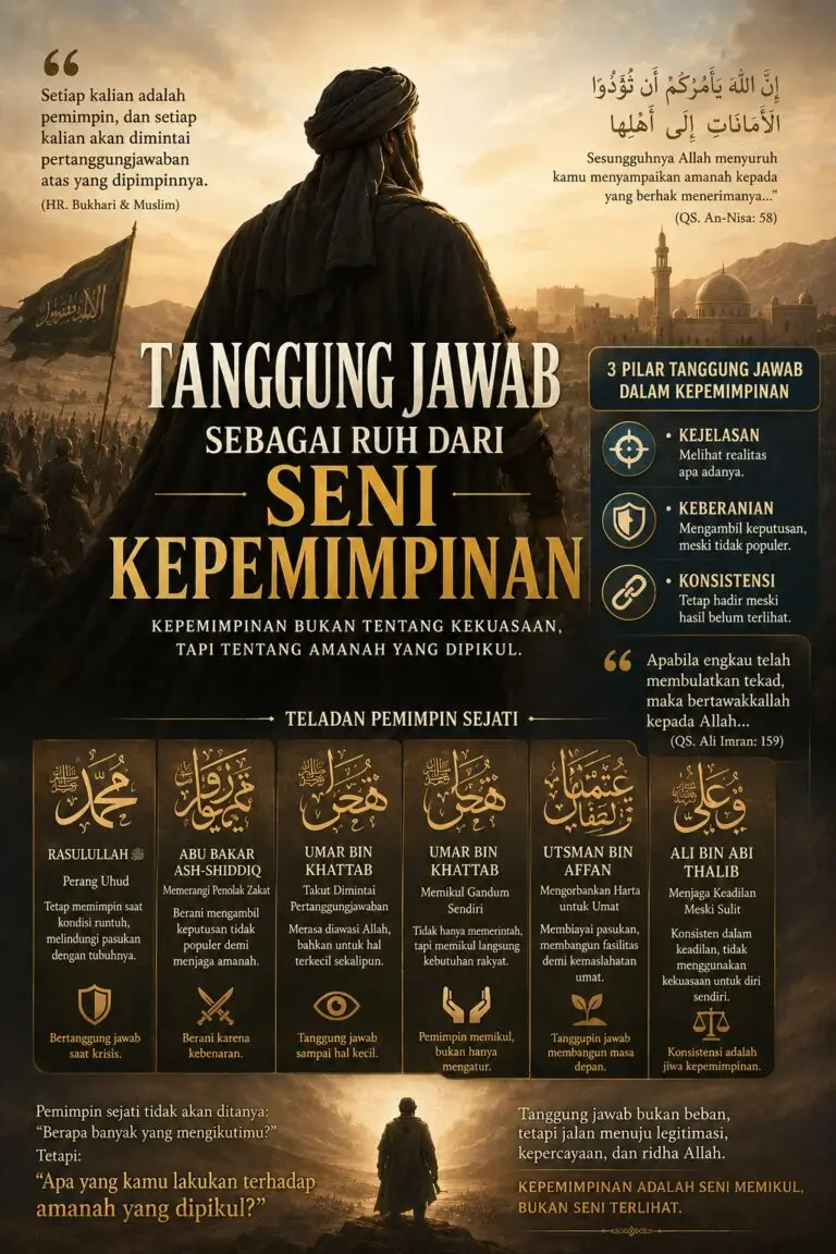 Tanggung Jawab adalah Ruh dari Seni Kepemimpinan
