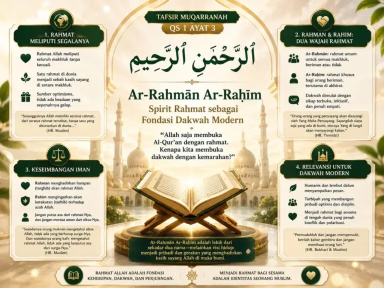 Tafsir Muqarranah QS 1 ayat 3 : الرحمن الرحيم